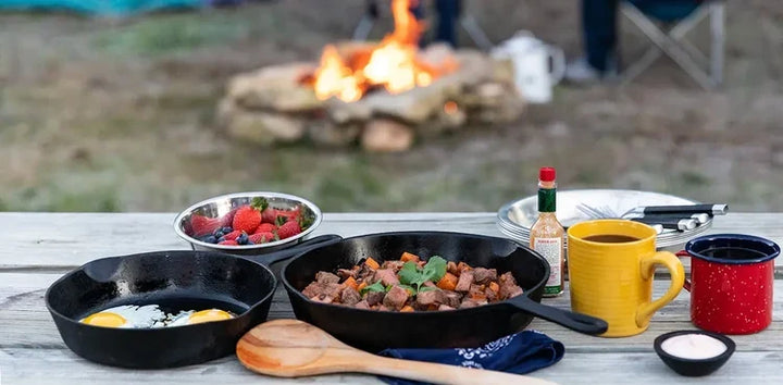 PREPARE DELICIOUS CAMPING MEALS